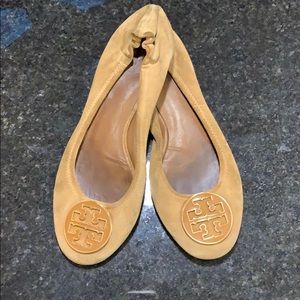 Tory Burch suede flats